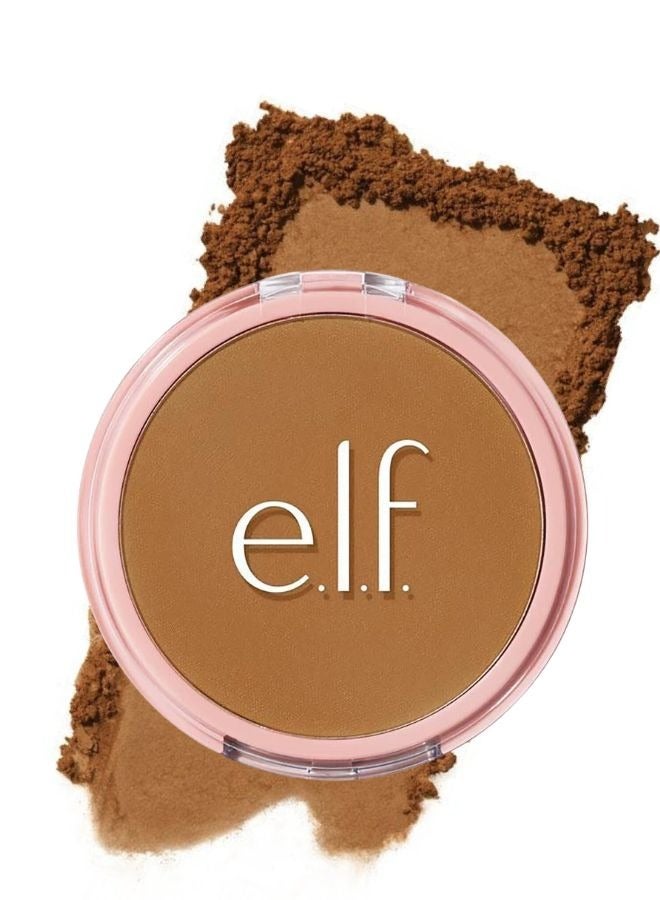 إلف كريم أساس إي.إل.إف. هالو جلو باودر فلتر – كريم أساس محايد داكن، خفيف الوزن وقابل للتغطية بطبقات، يمنح البشرة إشراقة ناعمة، 10 مل - Image 1